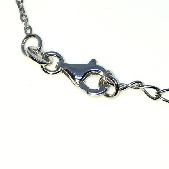 Silver Infinity & Diamond Cut Cable Chain Necklace